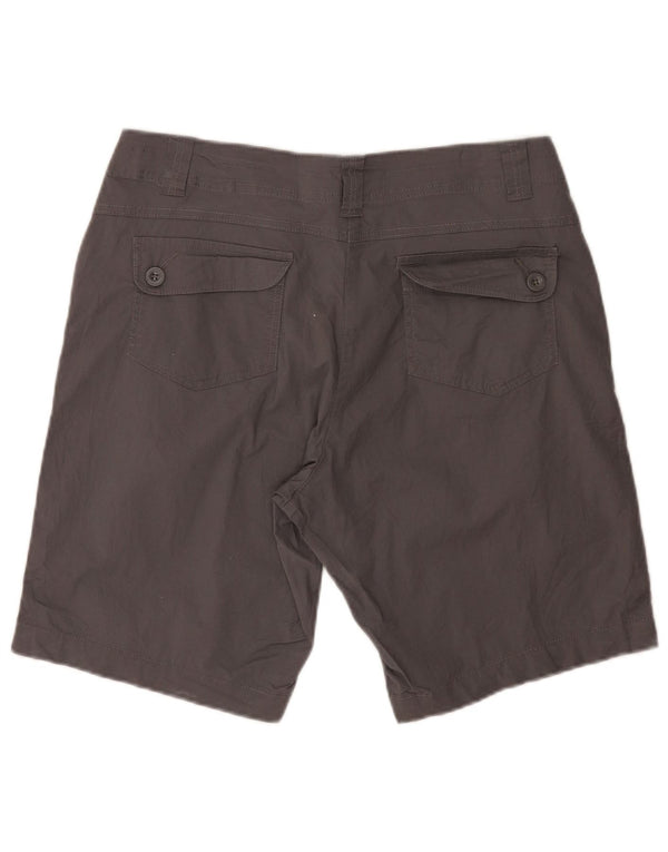 Shorts Chino Feminino Mountain Warehouse UK 14 Grande W34 Cinza Algodão