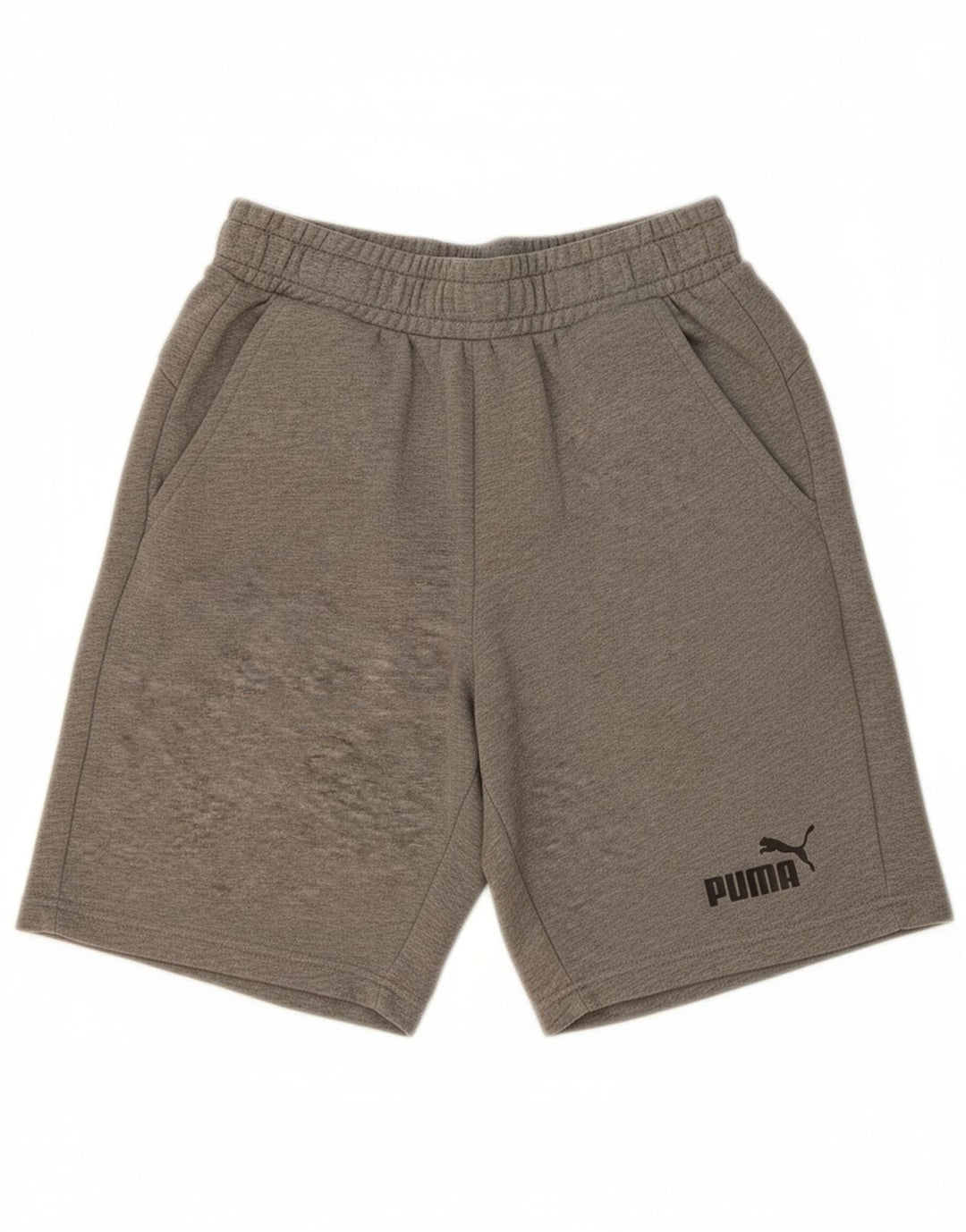 Shorts esportivos masculinos PUMA XS algodão cinza