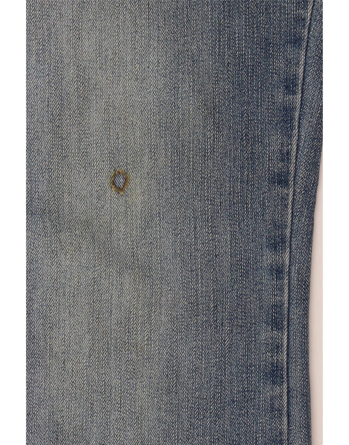 Wrangler feminino bootcut jeans W30 L30 azul algodão