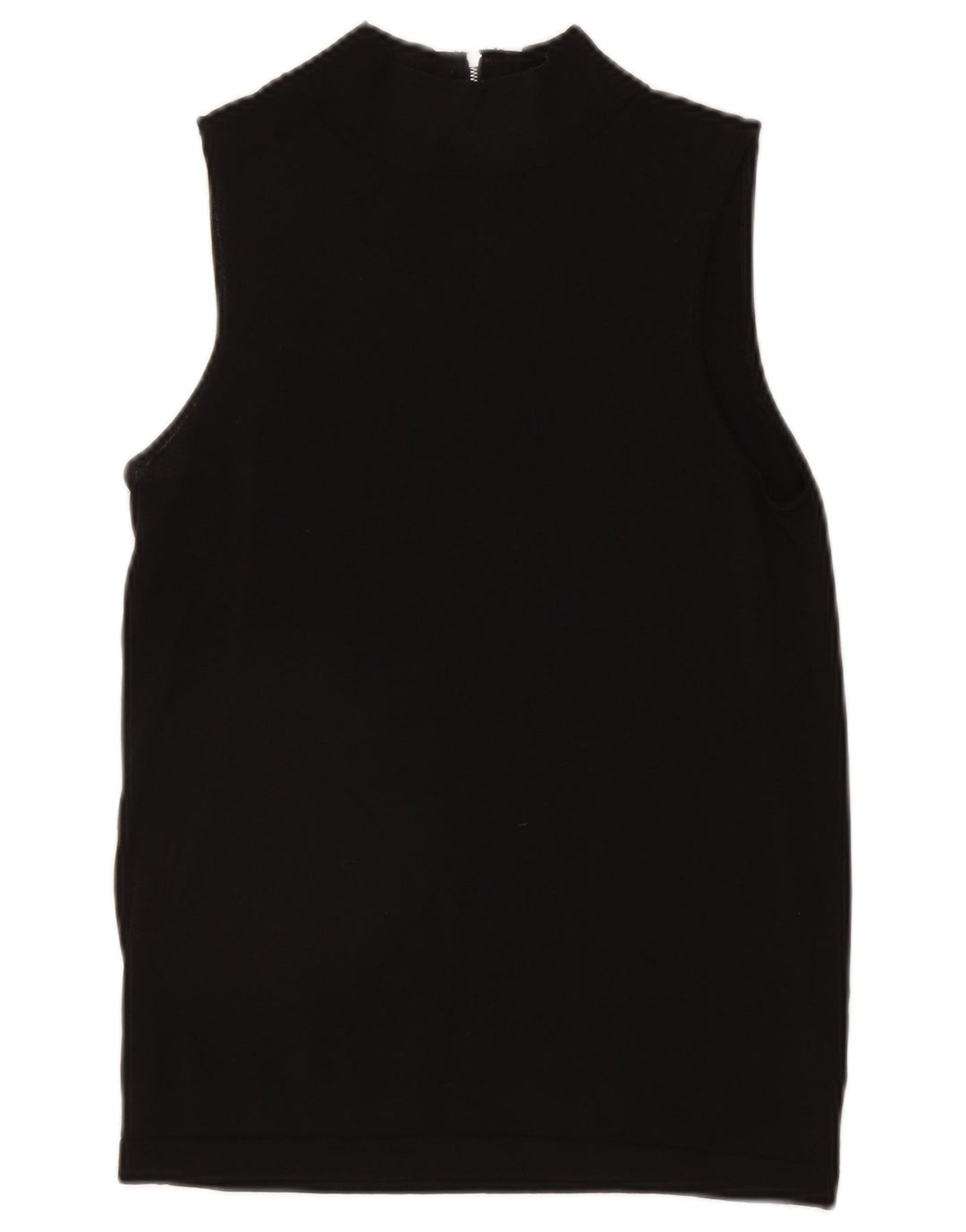 Colete feminino Reiss UK 14 grande viscose preta