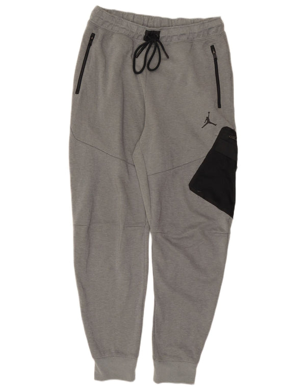 Jordan Mens Cargo Calças de treino Joggers Medium Grey Colourblock