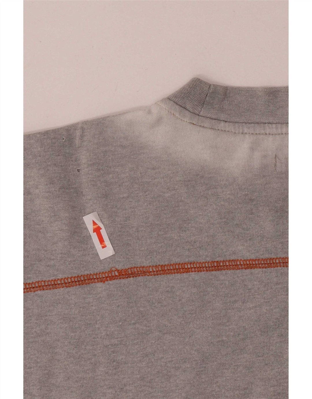 Camiseta gráfica masculina Gas Top XL cinza colorblock