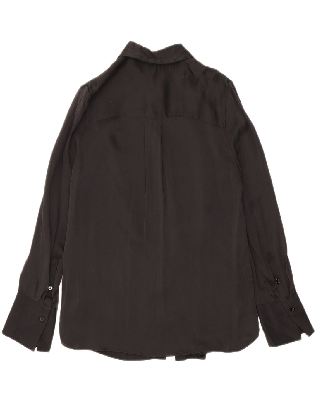 Camisa formal feminina Autograph UK 6 XS seda preta