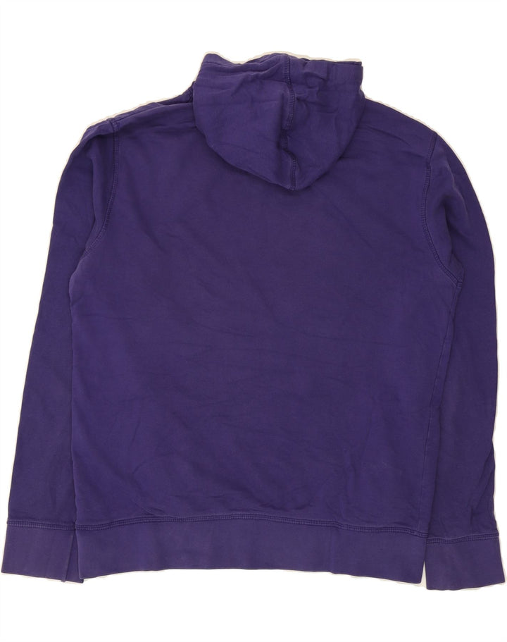 JACK & JONES Mens Graphic Hoodie Jumper XL Purple Cotton Vintage Jack & Jones and Second-Hand Jack & Jones from Messina Hembry 