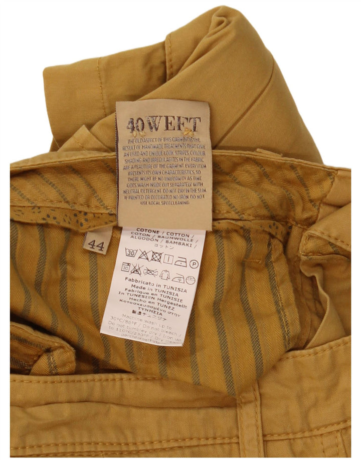 Shorts cargo masculino 40Weft IT 44 XS W32 algodão marrom