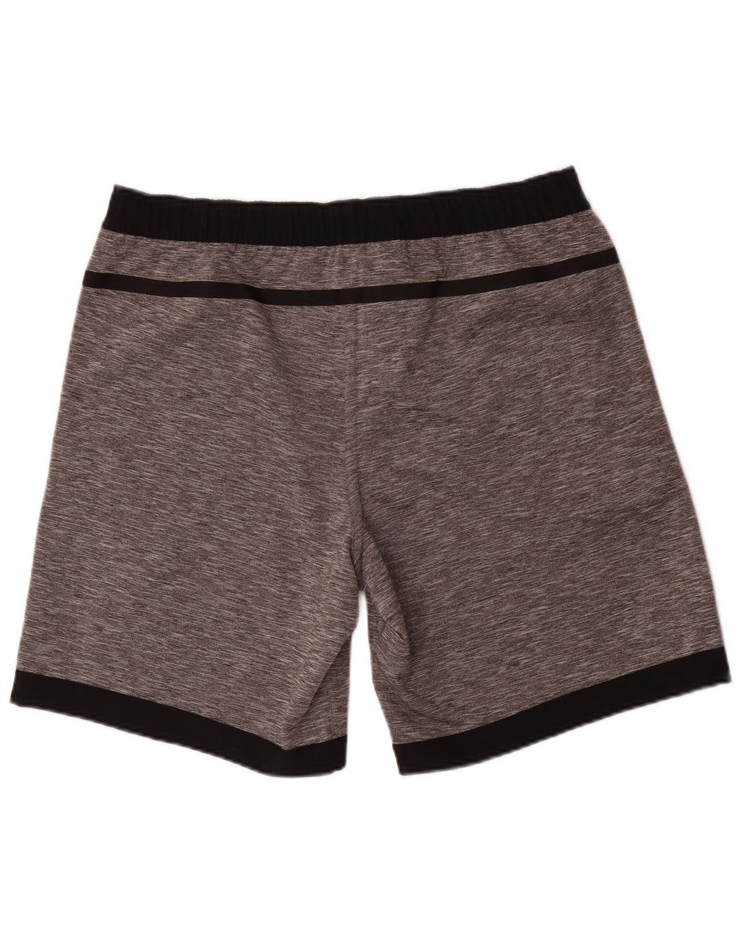 Shorts esportivos reversíveis masculinos Adidas grande cinza colorblock poliéster