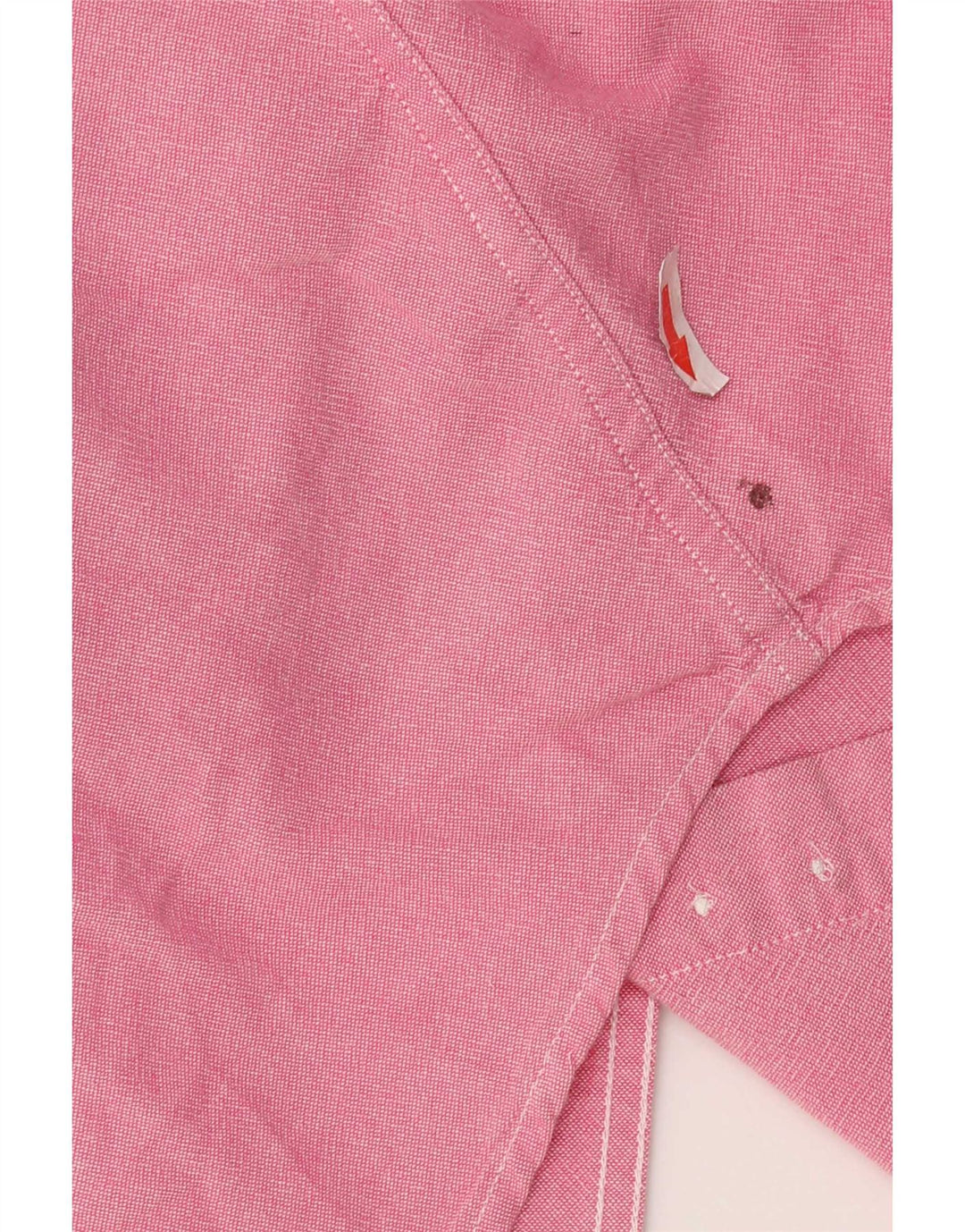 Camisa masculina Chaps pequena algodão rosa