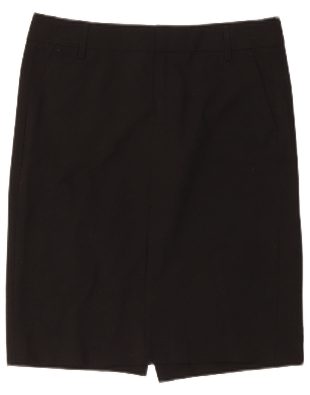 Saia lápis feminina Gap W28 poliéster preto médio