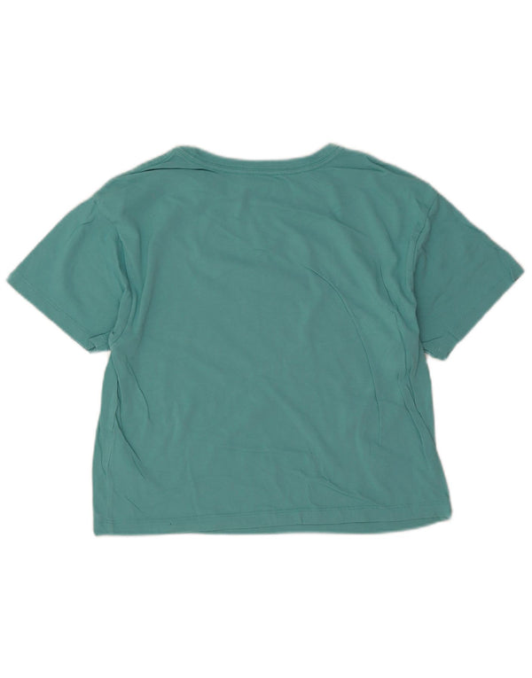 Camiseta Jordan feminina cropped 12-13 anos grande algodão verde