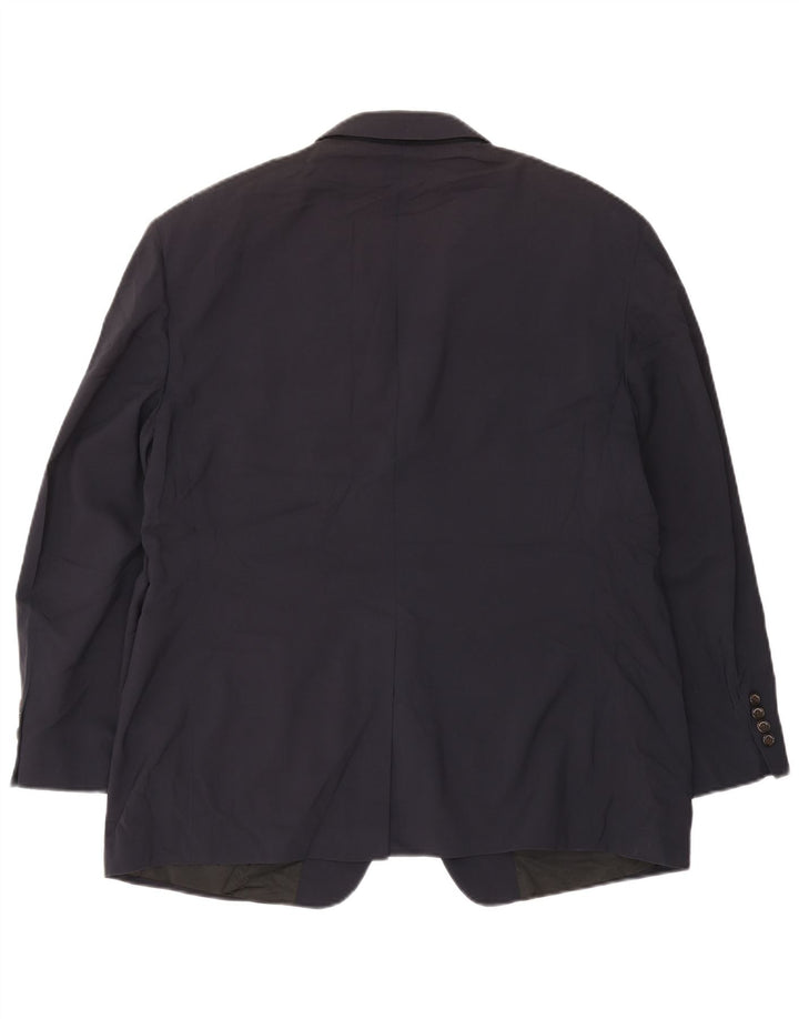 Jaqueta blazer masculina de 2 botões Brooks Brothers Reino Unido 40 grande lã azul marinho