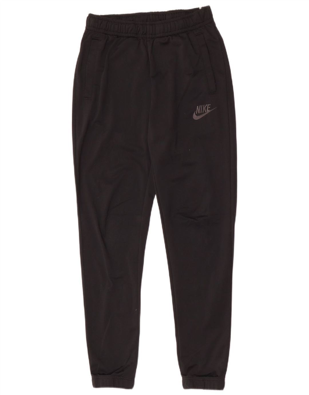 Nike Mens Treino Calças Joggers Pequeno Poliéster Preto
