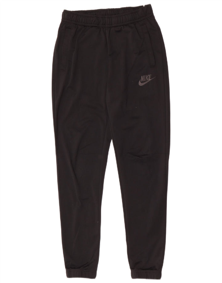 Nike Mens Treino Calças Joggers Pequeno Poliéster Preto
