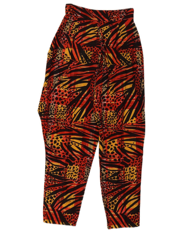 Calça Harém Feminina Vintage Cintura Alta IT 42 Médio W25 L25 Multicolorido
