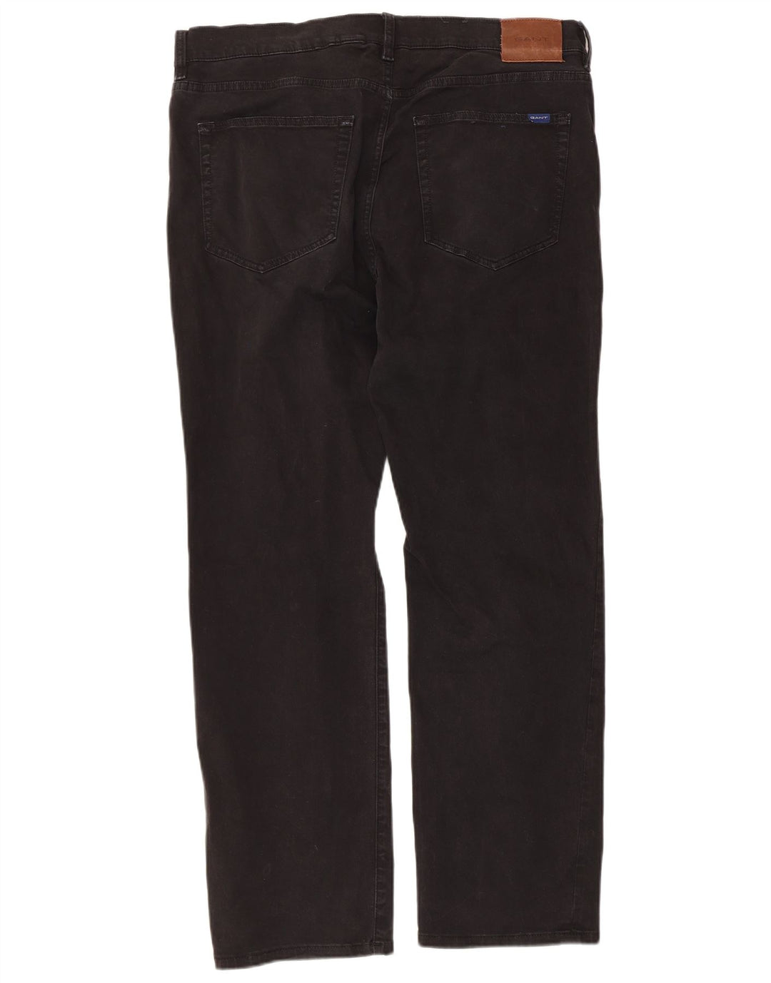Jeans retos masculinos Gant W38 L30 algodão preto
