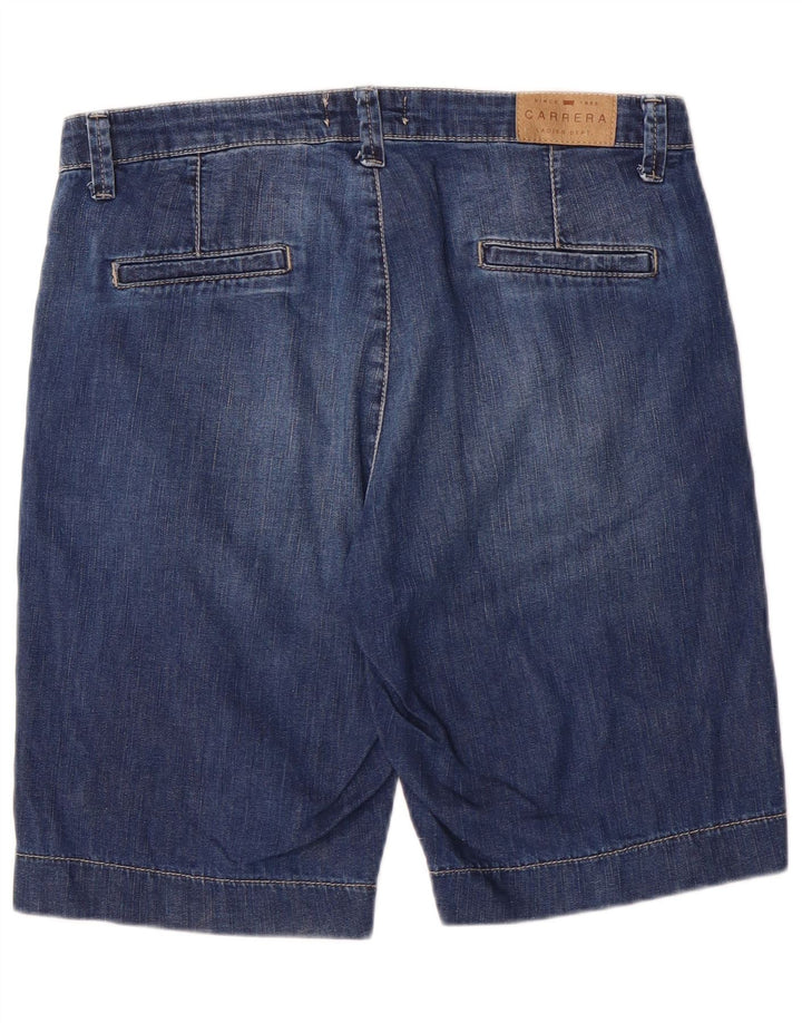Shorts jeans feminino Carrera IT 44 médio W30 azul algodão