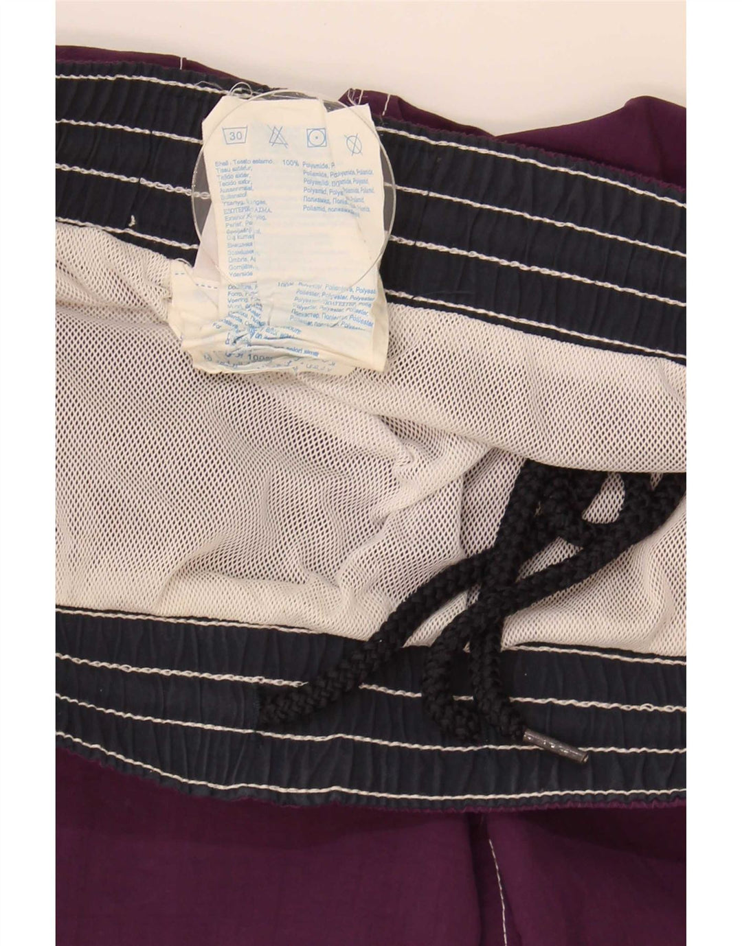 Shorts de natação feminino Champion médio roxo poliamida