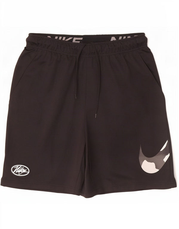 Nike Mens Dri Fit Graphic Sport Shorts Pequeno Preto