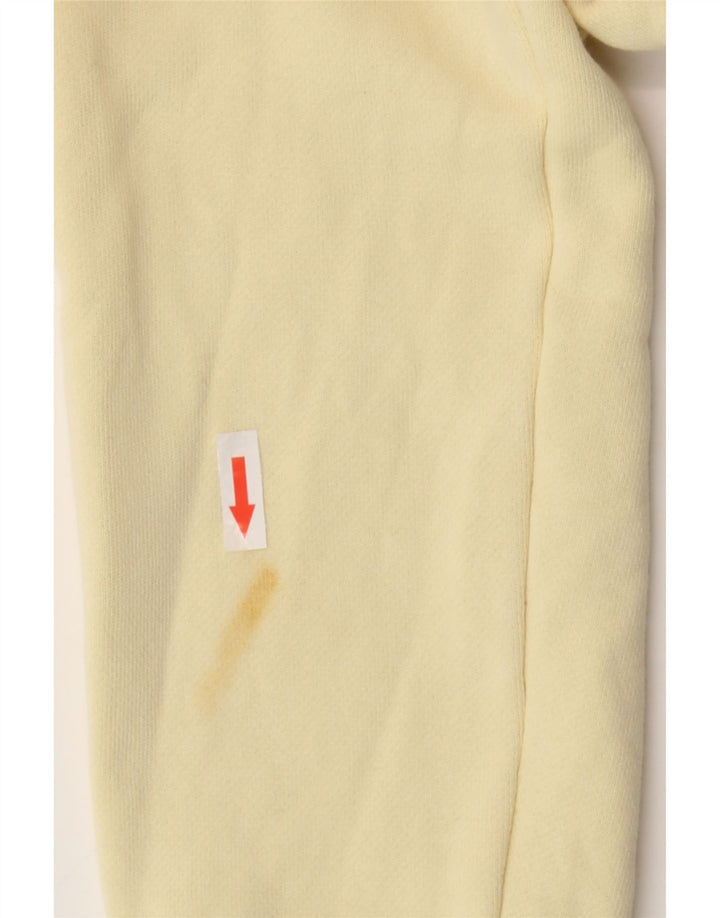 Adidas masculino gráfico moletom com capuz pequeno algodão amarelo