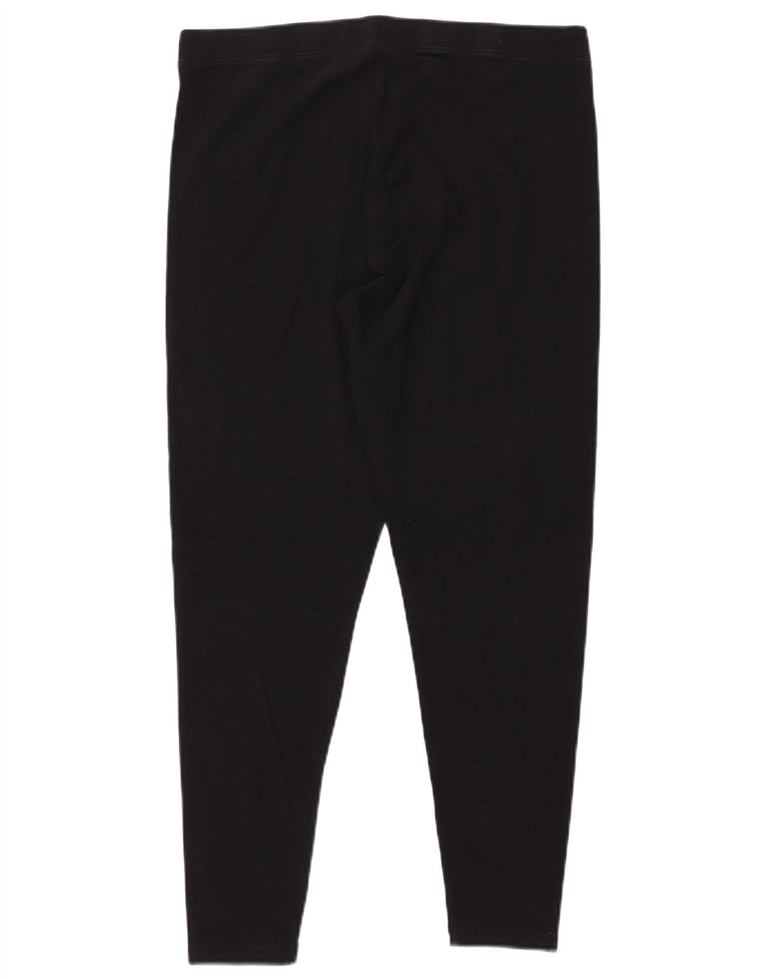 Leggings femininos MARKS & SPENCER Reino Unido 16 grandes algodão preto