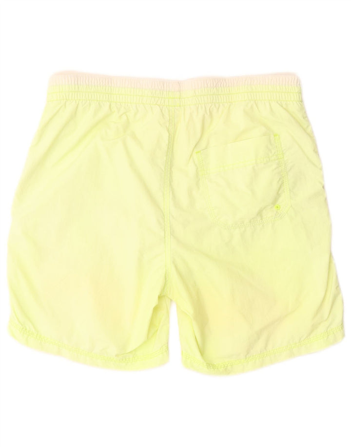 Shorts de natação masculino Diadora médio amarelo poliamida