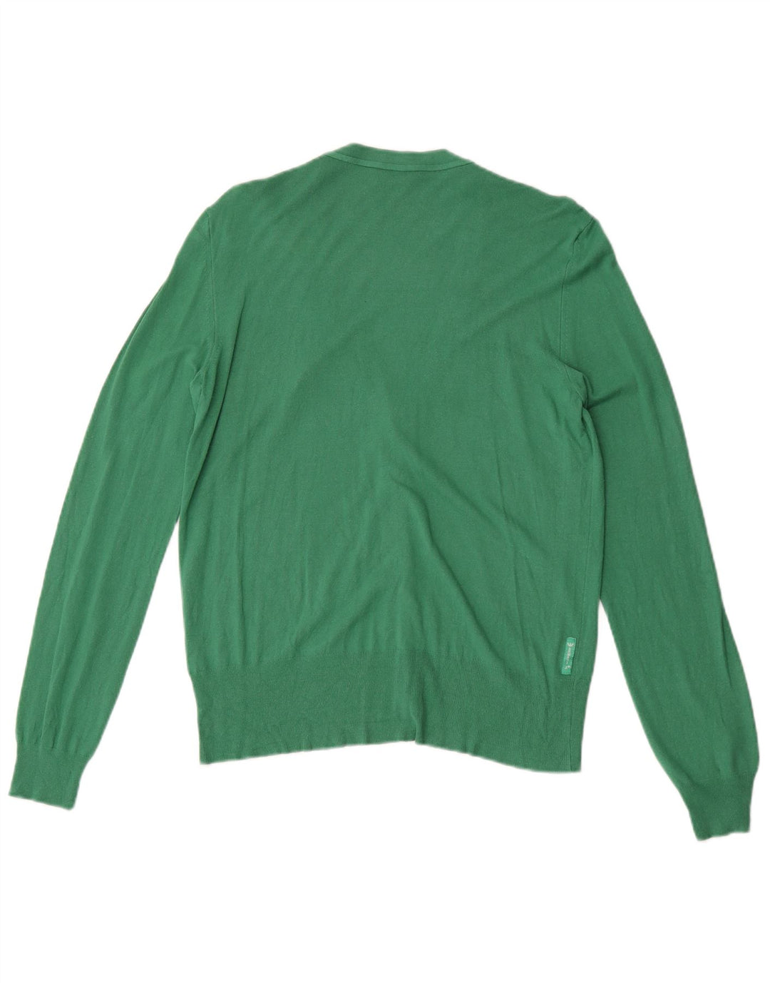 Suéter cardigã feminino Armani Jeans Reino Unido 12 verde médio