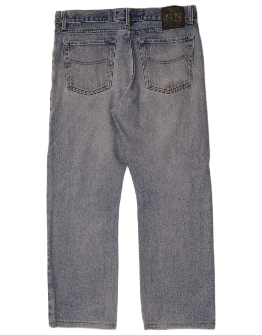 Rica Lewis Calça jeans reta masculina W33 L28 azul