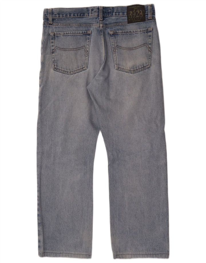 Rica Lewis Calça jeans reta masculina W33 L28 azul