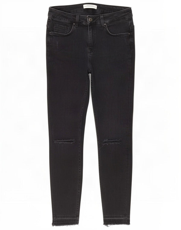 Calça jeans skinny feminina Zara EU 36 XS W26 L26 preta