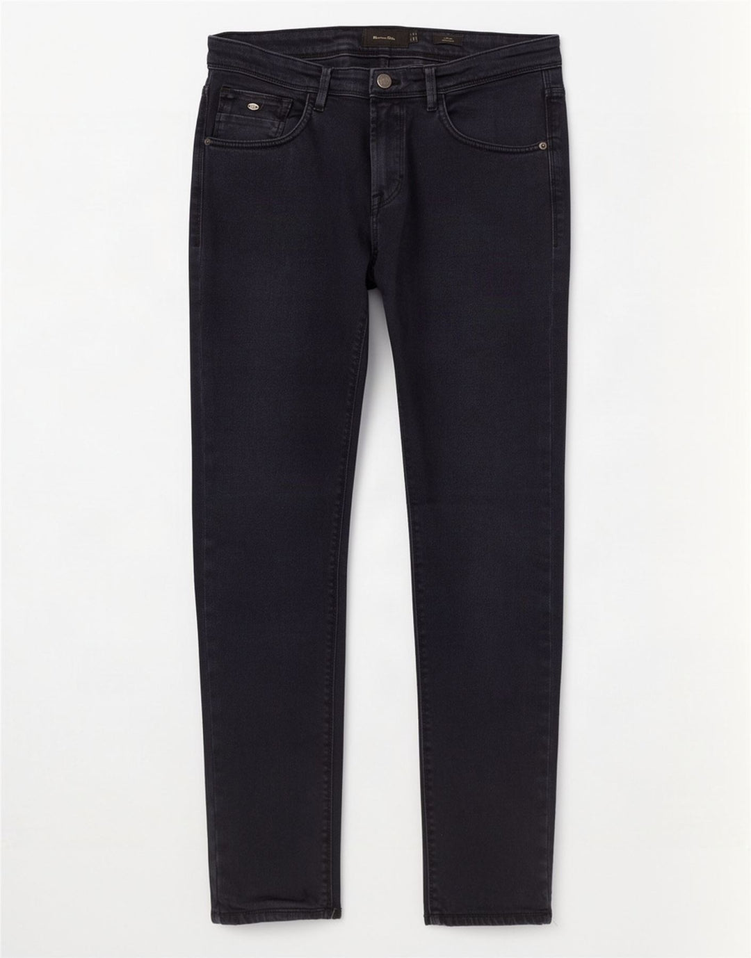 Jeans Slim Masculino Massimo Dutti EU 40 Médio W31 L30 Azul Marinho
