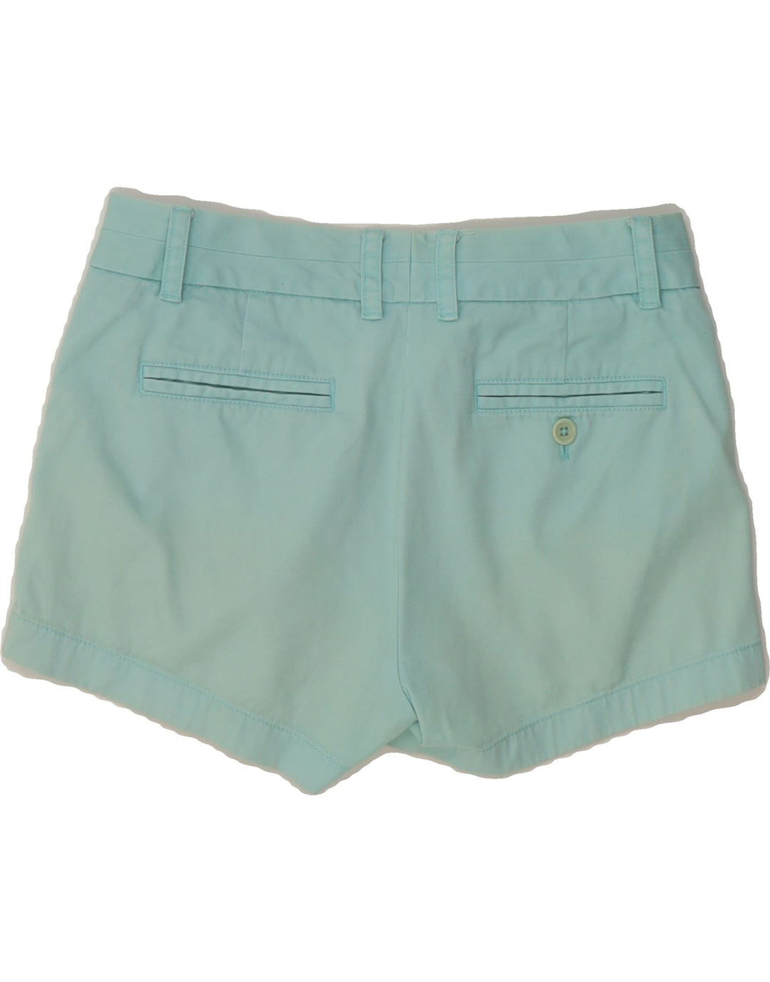 J. CREW Womens Chino Shorts US 0 XS W28 Turquoise Cotton Vintage J. Crew and Second-Hand J. Crew from Messina Hembry 