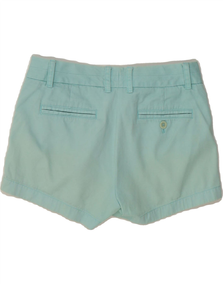 J. CREW Womens Chino Shorts US 0 XS W28 Turquoise Cotton Vintage J. Crew and Second-Hand J. Crew from Messina Hembry 