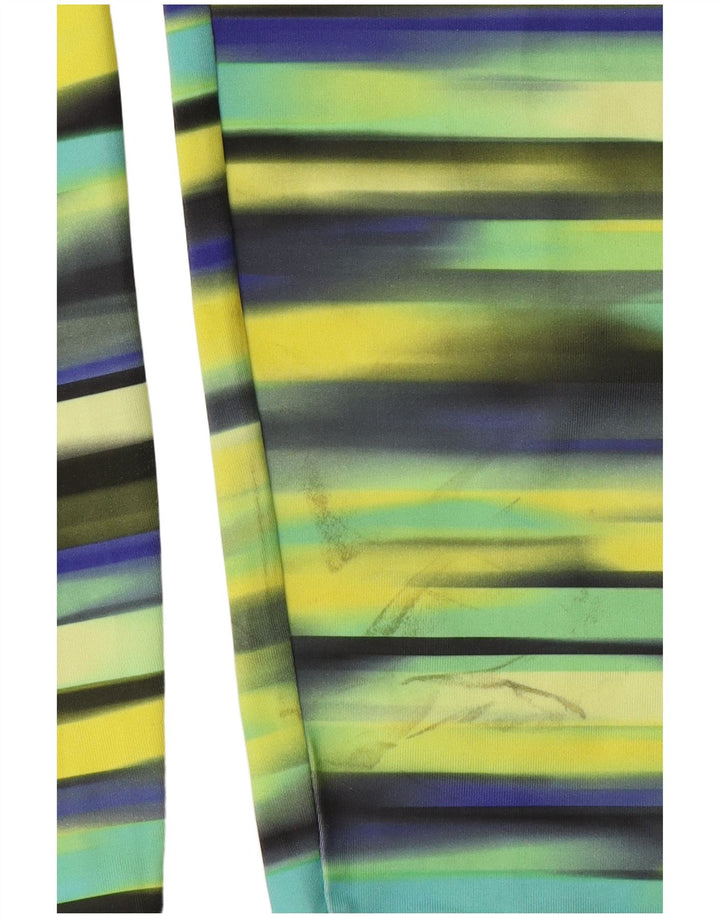 Leggings ADIDAS Meninas Climalite 14-15 Anos Listrado Amarelo Poliéster