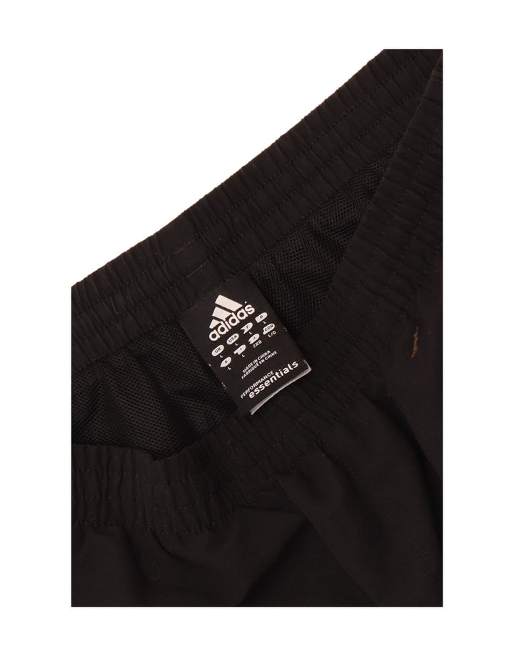 Adidas Mens Climalite Sport Shorts Grande Poliéster Preto