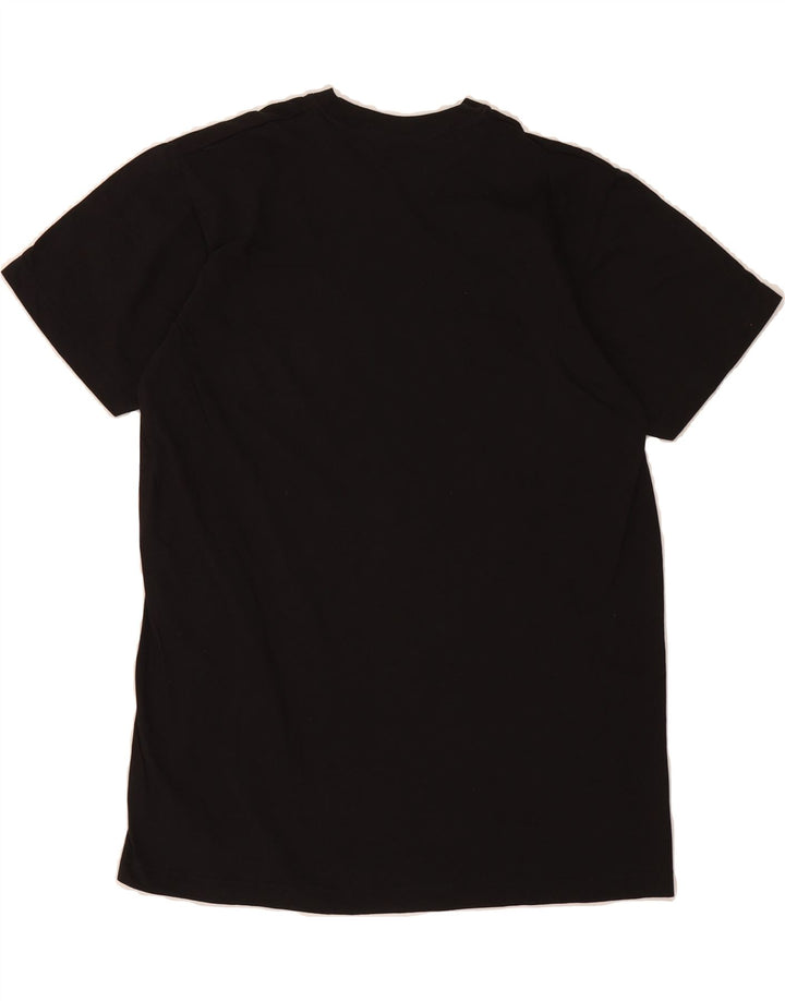 LEVI'S Womens T-Shirt Top UK 12 Medium Black Cotton Vintage Levi's and Second-Hand Levi's from Messina Hembry 