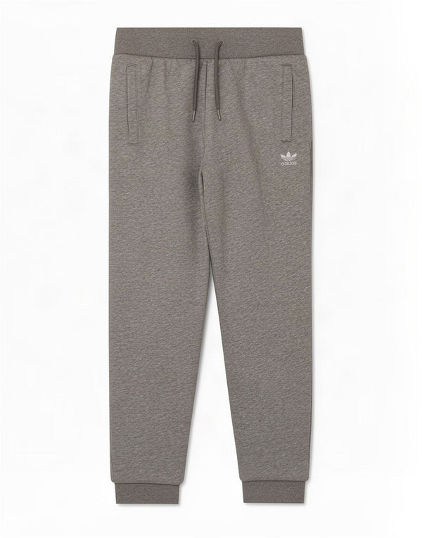 Calça de treino feminina Adidas Joggers UK 8 pequeno algodão manchado cinza