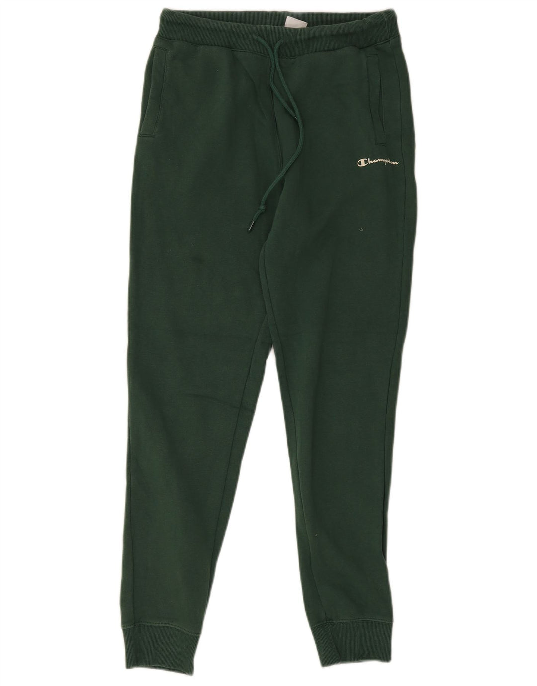 Calça esportiva masculina Champion Joggers de algodão verde médio