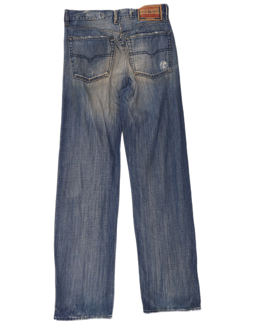 Jeans retos masculinos Diesel W32 L34 algodão azul