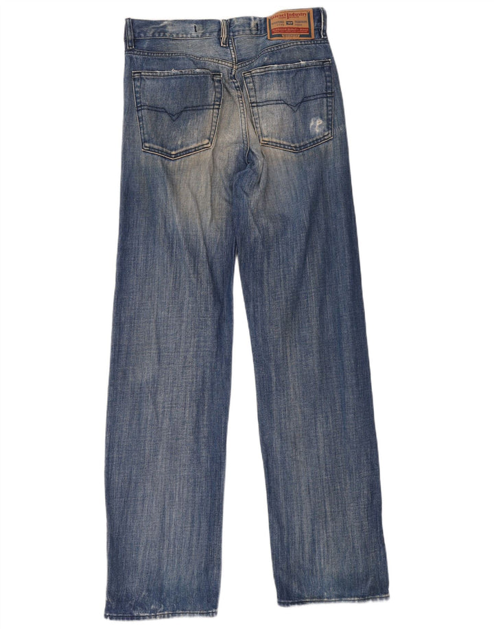 Jeans retos masculinos Diesel W32 L34 algodão azul