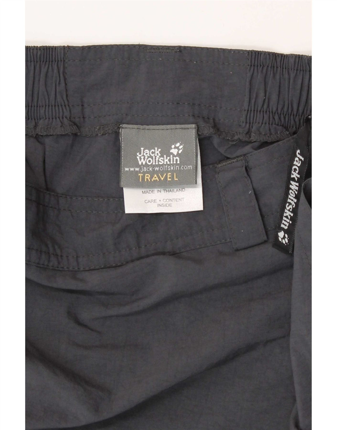 Skort feminino Jack Wolfskin UK 12/14 cinza médio poliamida
