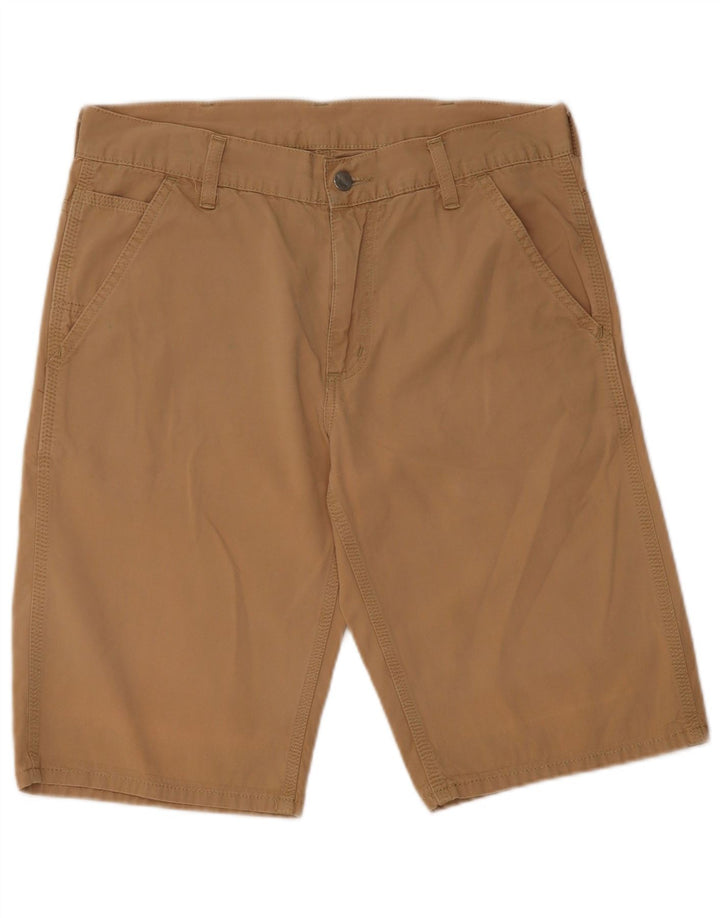 Bermuda masculina Carhartt W30 algodão bege médio