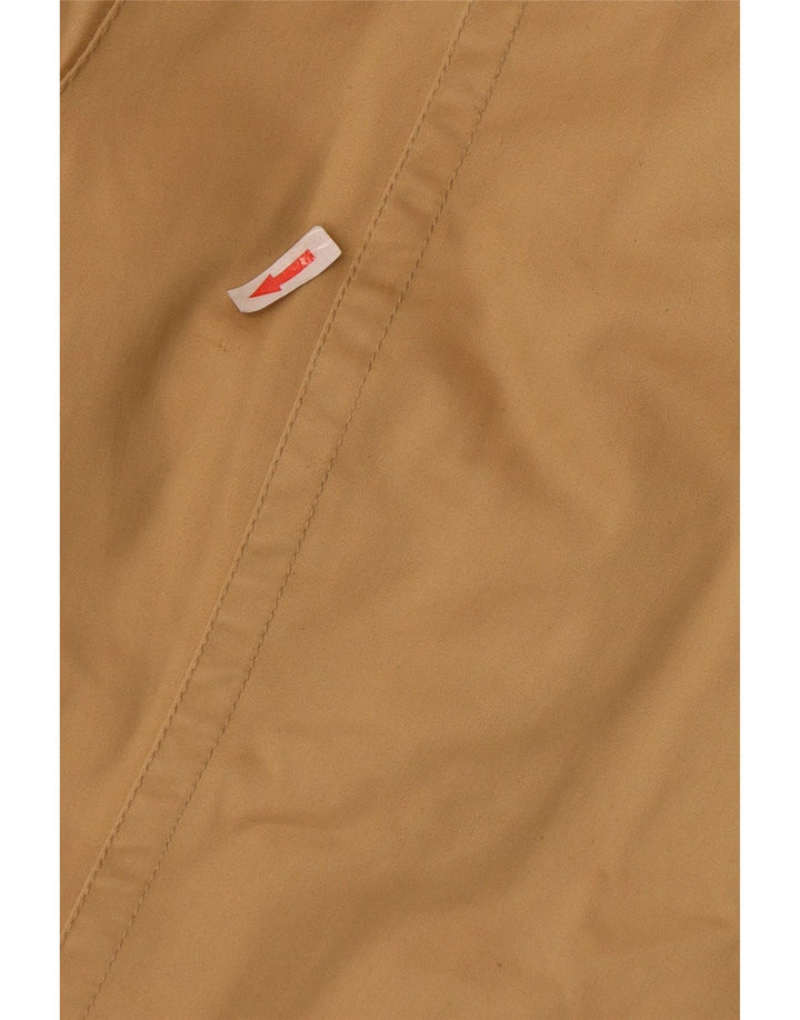 Calvin Klein Jeans Mulher Jaqueta Utilitária UK 14 Grande Algodão Bege
