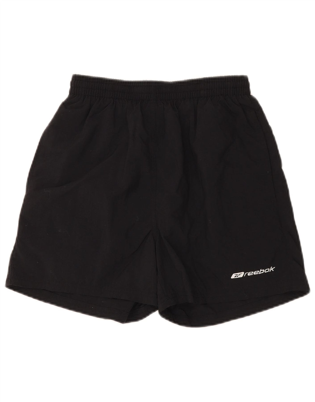 Shorts esportivos gráficos masculinos REEBOK XS preto nylon