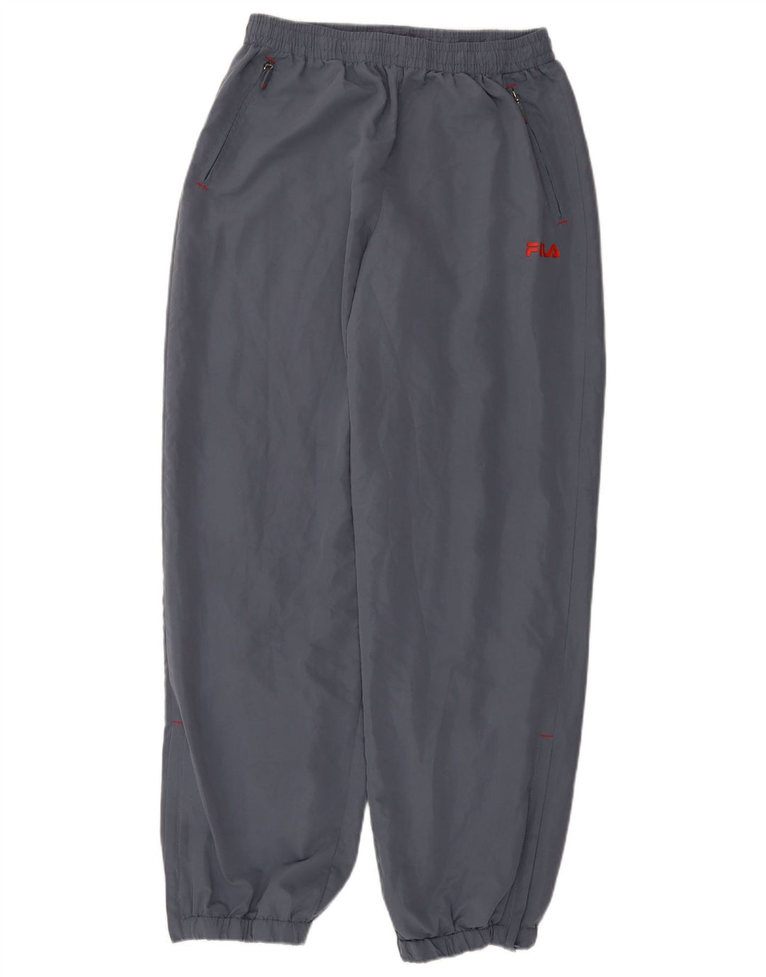 Calça de treino masculina Fila Graphic Joggers grande poliéster azul