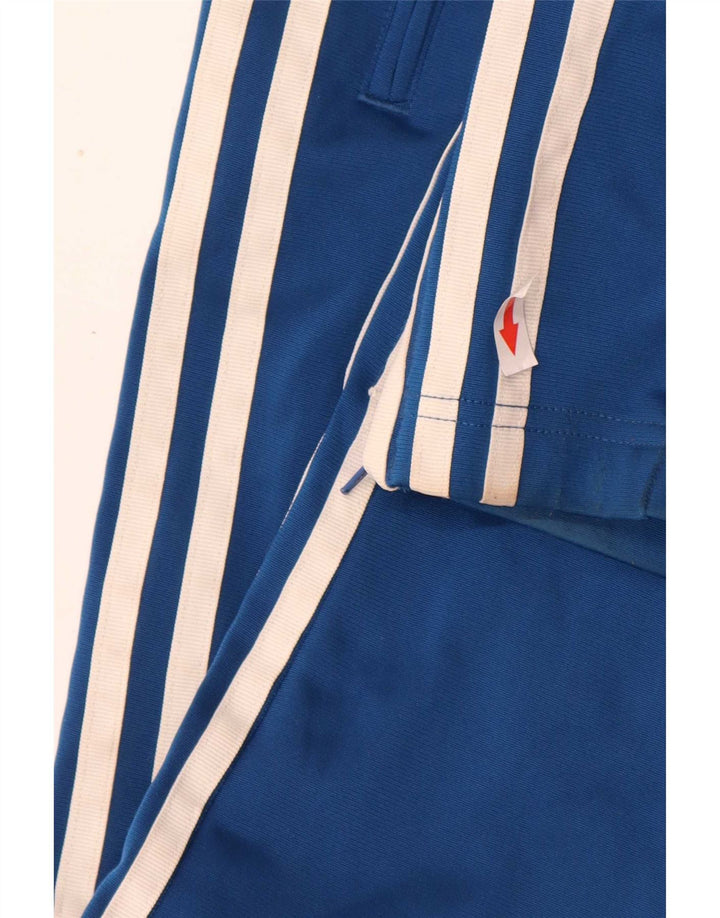 Calça de treino feminina Adidas UK 14 grande azul poliéster