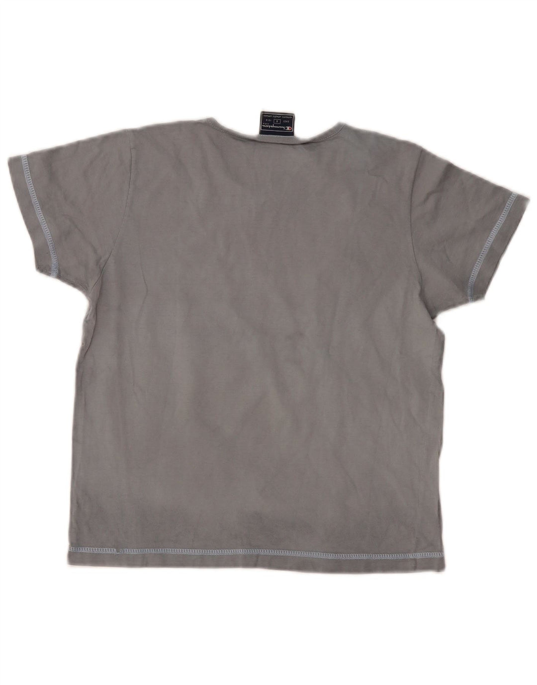 Camiseta feminina com estampa CHAMPION UK 10 pequena algodão azul marinho