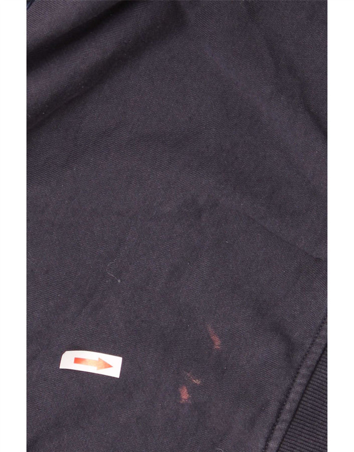 Calvin Klein Jeans moletom masculino jumper médio azul marinho algodão