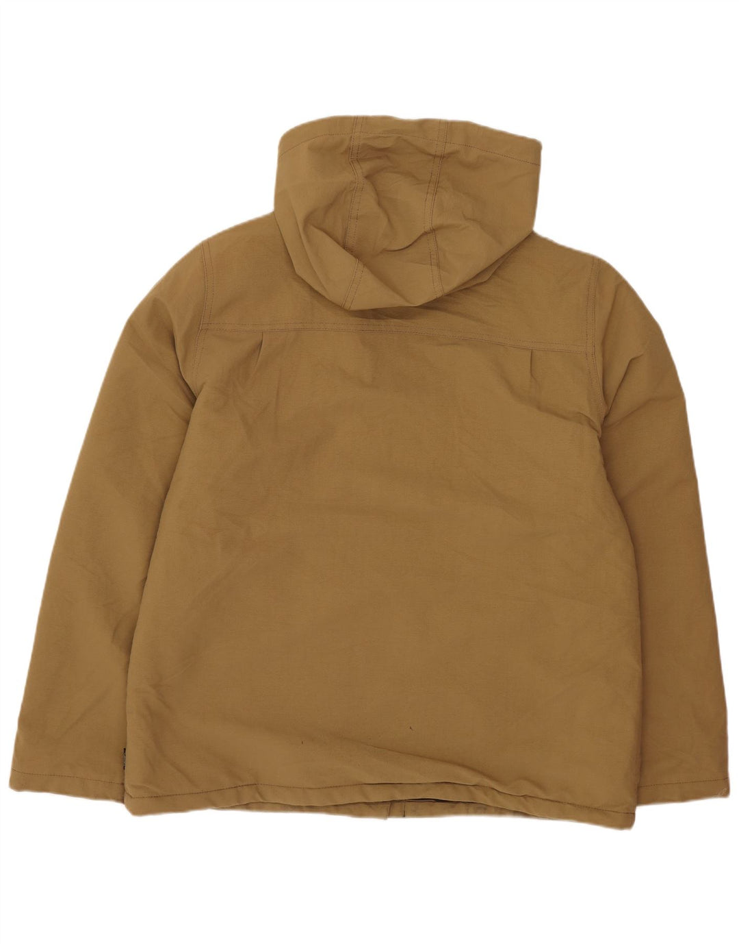 Jaqueta Vans Feminina Oversized com Capuz UK 10 Pequena Marrom Nylon