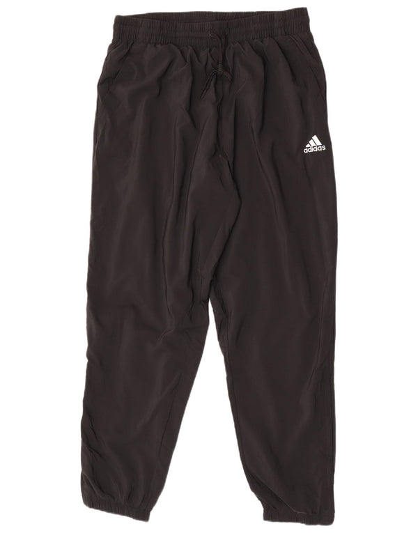 Adidas Mens Treino Calças Joggers Grande Poliéster Preto