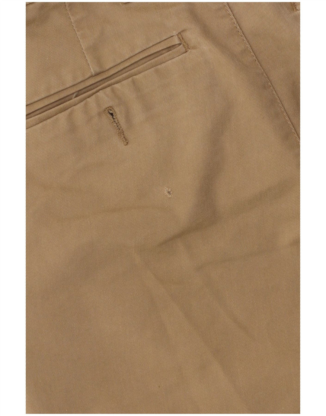 Carhartt Mens Slim Chino Calças W30 L32 Poliéster Bege