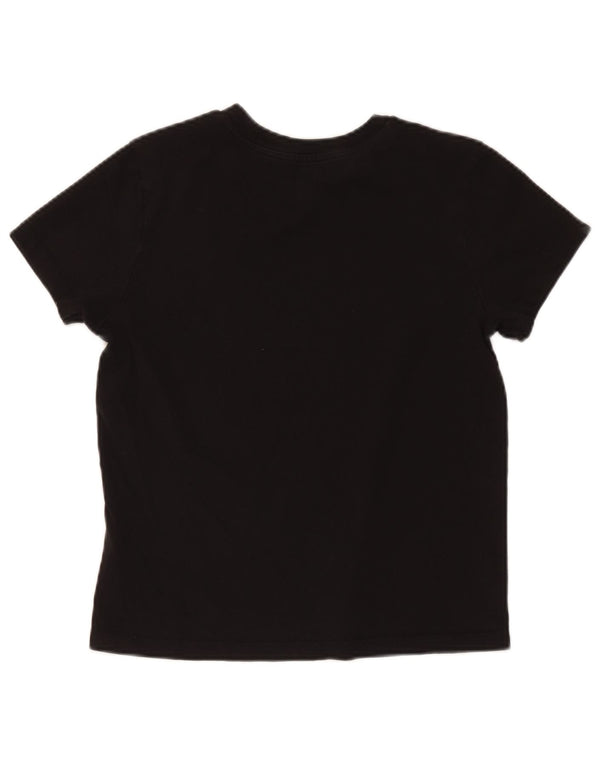 Camiseta feminina Vans com estampa gráfica UK 16 grande algodão preto